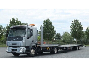 Volvo FL 280 4X2 PKW/CAR TRANSPORT TRAILER MERSCH 5 LOADER - camión portavehículos