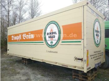 GROSS Getränkeaufbau +Staplerhalterung V2A Edels  - camión transporte de bebidas