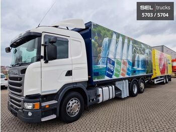 Scania G410 LB6X2*4MNB / Retarder / Lenkachse  - camión transporte de bebidas