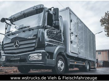 Camión transporte de ganado Mercedes-Benz 821L" Neu" WST Edition" Menke Einstock Vollalu