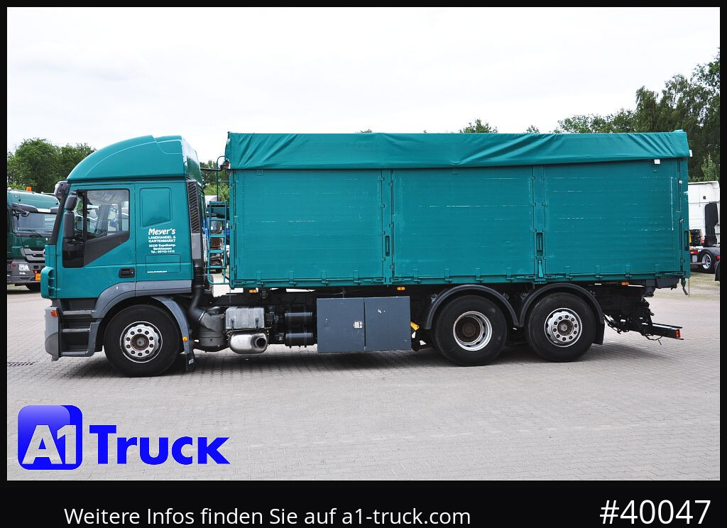 Camión volquete IVECO Iveco AT 260S42Y Getreidekipper Schleuse
