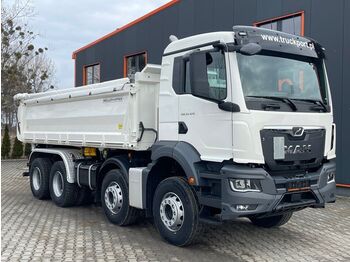 Camión volquete MAN TGS 35.470 8x4 BB Kipper Meiller mit Bordmatik