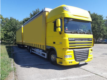 Camión lona DAF XF 105.460 SSC + SVAN CHTP 18 MANUÁL RETARDÉR: foto 1