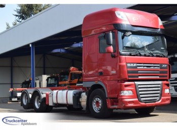 Camión portacontenedore/ Intercambiable DAF XF 105 - 510, Retarder, Super Space Cab: foto 1