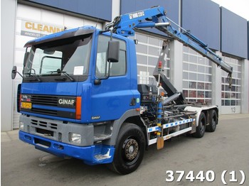 Camión multibasculante Ginaf M 3232-S 6x4 Hiab 22 ton/meter Kran: foto 1
