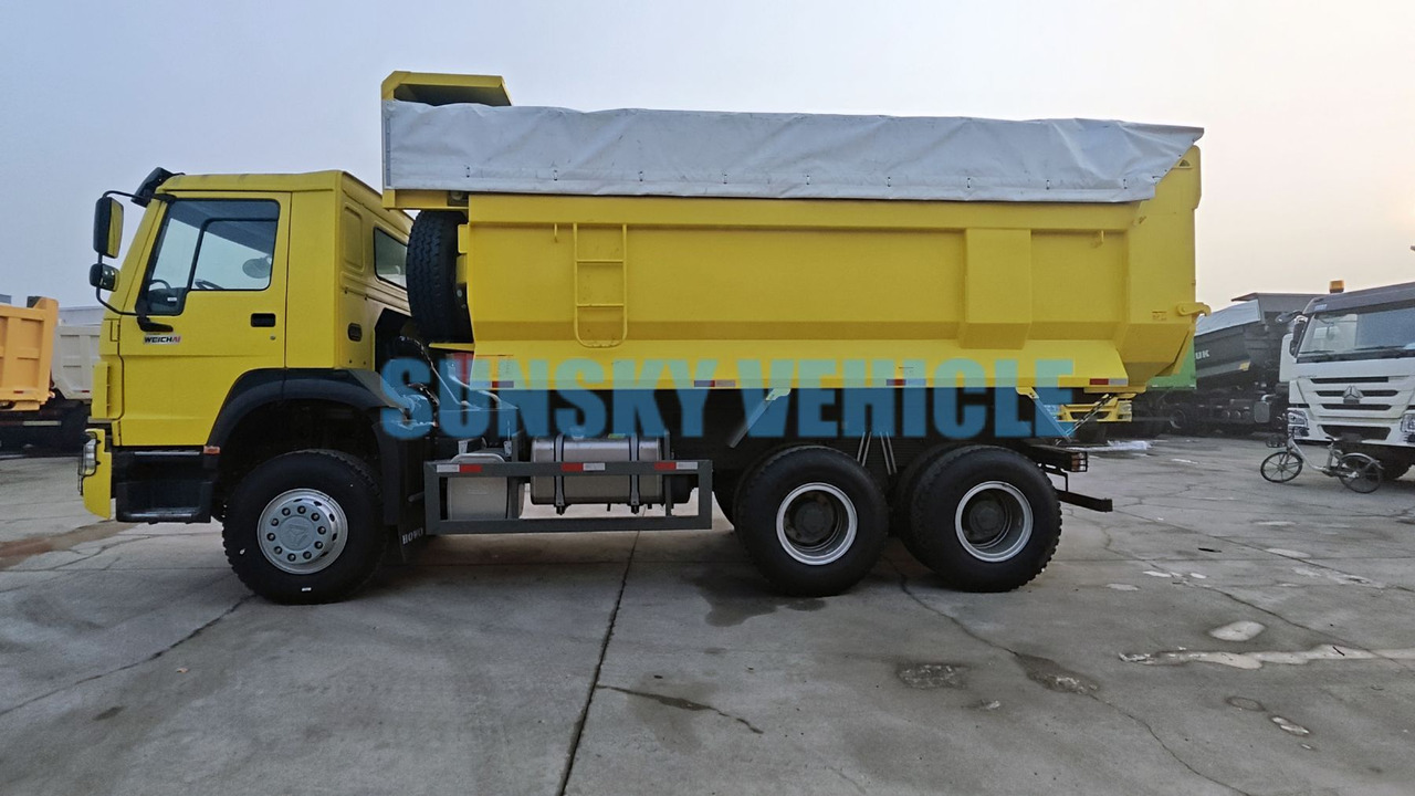 Camión volquete para transporte de materiales áridos HOWO 6X4 400/430HP Tipper Truck: foto 3