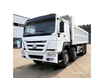 Camión volquete HOWO 8x4 drive 12 wheeled tipper truck white color: foto 3