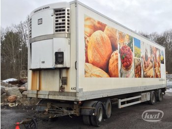 Camión caja cerrada Härryda HLBBS 360N 4-axlar Box trailer (chiller + tail lift): foto 1