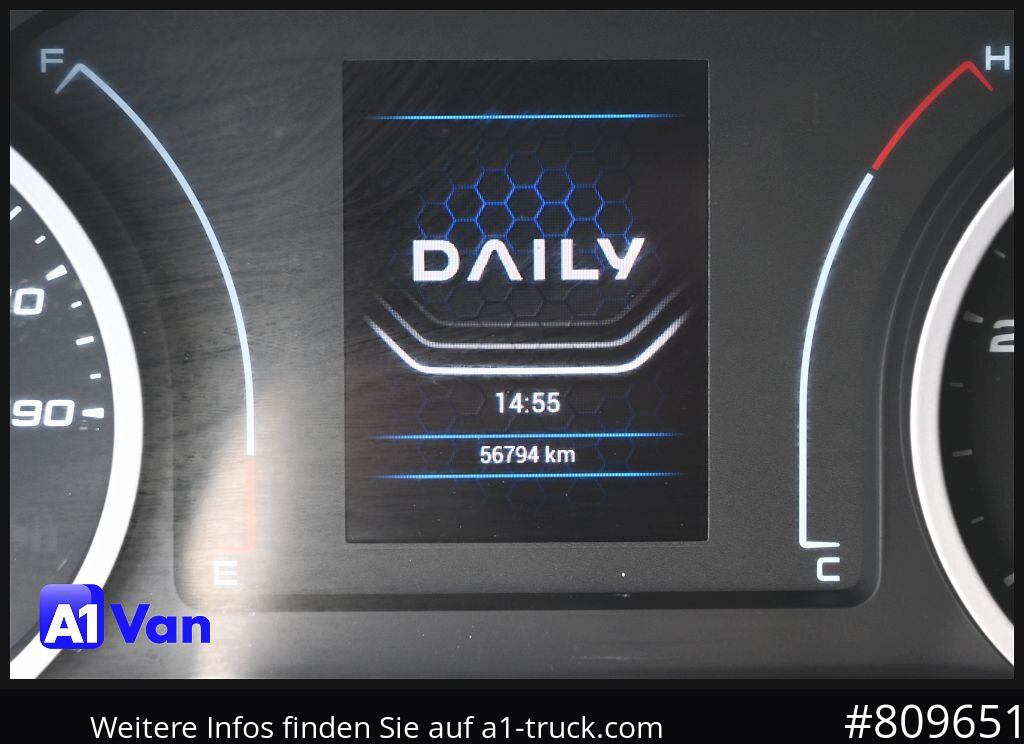 Camión IVECO Daily 60C16 Kipper Doka, Meiller, Tempomat