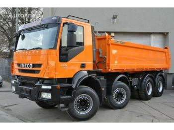 Camión volquete IVECO Trakker 410 8x4 3 old Billencs Meiller felépítmény: foto 1