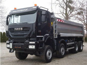Camión volquete Iveco AD410TW TRAKKER 450 8x8 Euro 6 Muldenkipper TOP!: foto 1