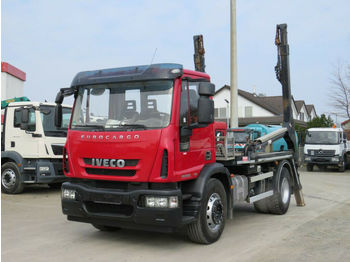 Camión portacontenedor de cadenas Iveco EuroCargo ML 180E25K Absetzkipper Deutsch, 1Hd.: foto 1