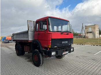 Iveco Magirus 190-32, 4x4, V10 - Camión volquete: foto 2