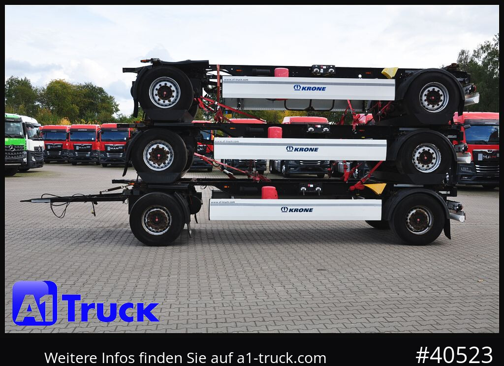 Camión KRONE 3 er Paket Standard BDF, Bj  2016  SAF Achse