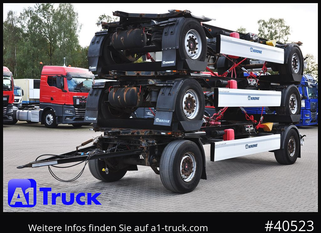 Camión KRONE 3 er Paket Standard BDF, Bj  2016  SAF Achse