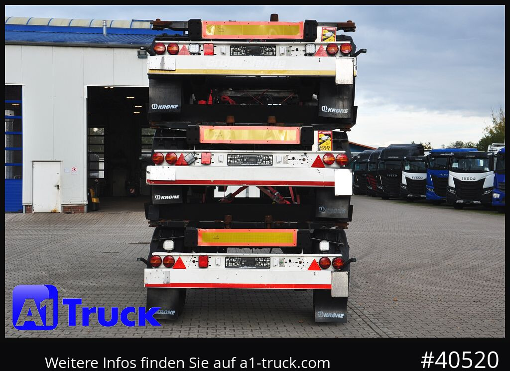 Camión KRONE 3 er Paket Standard BDF, Bj  2017  SAF Achse