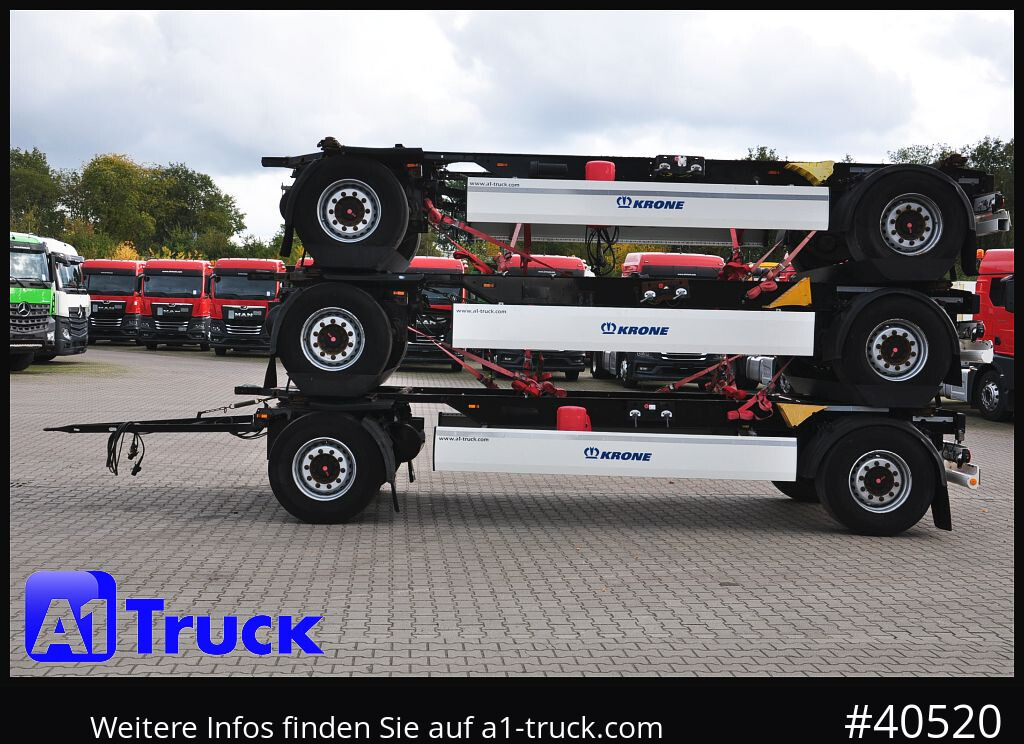 Camión KRONE 3 er Paket Standard BDF, Bj  2017  SAF Achse