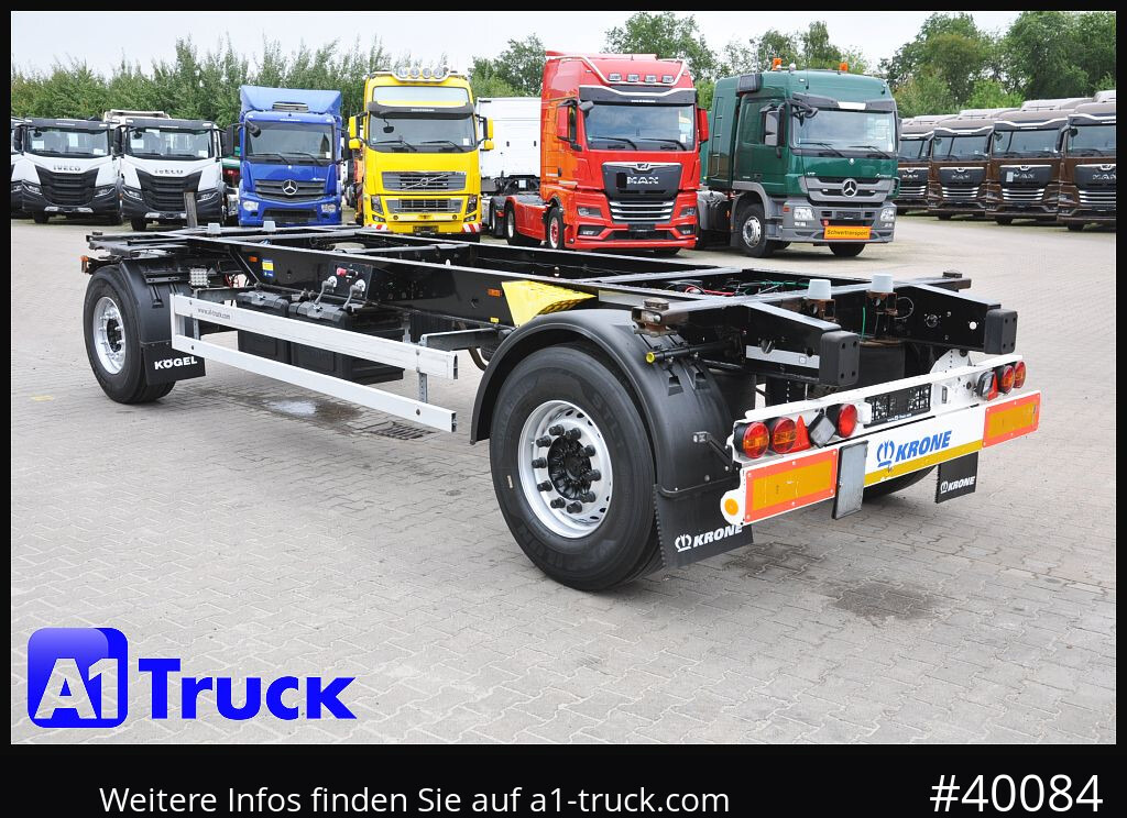 Camión KRONE AWF 18, BDF Anhänger, Standard
