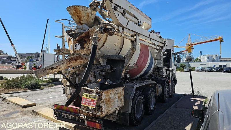 Camión MALAXEUR POMPE A BETON RENAULT PREMIUM - 2004 /  346 794 KM - EXCLU EXPORT