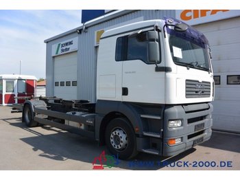 Camión portacontenedore/ Intercambiable MAN TGA 18.350 LL BDF 1.Hand 5 Sitzer Klima Schalter: foto 1