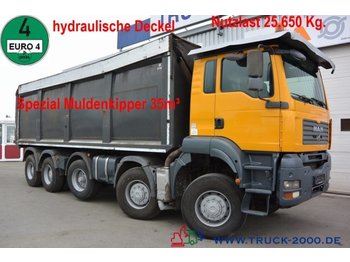 Camión volquete MAN TGA 41.440 10x8 35m³ hydr. Muldendeckel NL 26t.: foto 1