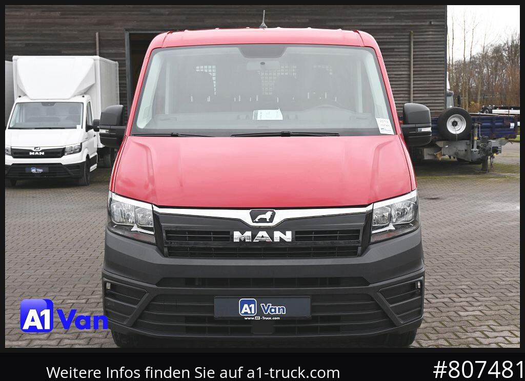 Camión MAN TGE 3.180 Doka Kipper,Klima, AHK, Tüv Neu
