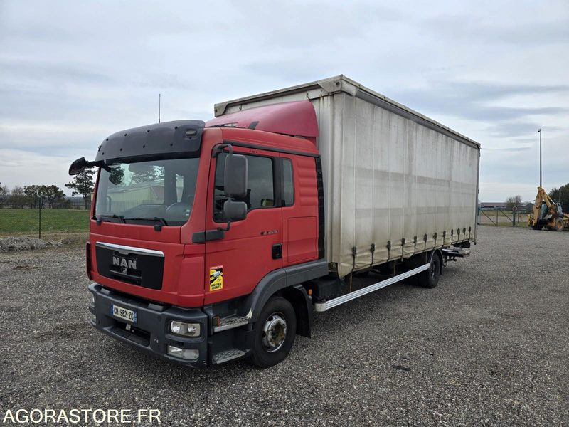 Camión MAN TGL 12.250 - 2012 - 697000km - Camion Ridelles Coulissantes