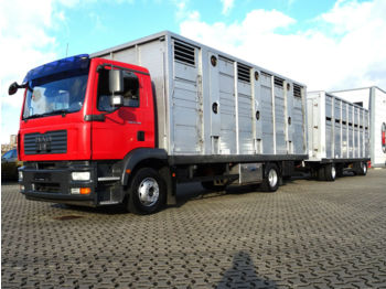 Camión transporte de ganado MAN TGM 15.280/ 2-Stock / Manual / Euro 4: foto 1