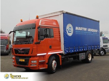 Camión lona MAN TGM 18.340 + Euro 6 + LOW KM: foto 1