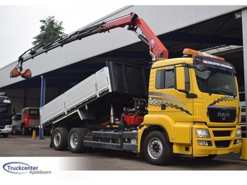 Camión volquete MAN TGS 26.360, 17 t/m HMF, Euro 5, 6x2, Truckcenter Apeldoorn: foto 1