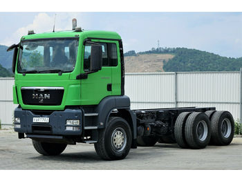 Camión volquete MAN TGS 33.320 6x4 Fahrgestell + Hydraulik!: foto 1