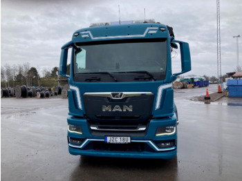 MAN TGS Kranväxlare - Camión multibasculante, Camión grúa: foto 3