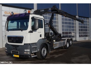 Camión multibasculante MAN TGX 26.440 Euro 5 Hiab 16 ton/meter laadkraan: foto 1