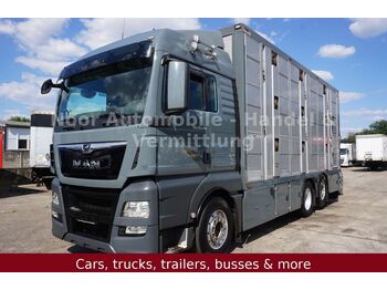 Camión transporte de ganado MAN TGX 26.440 XXL LL *3Stock-Menke-Typ2/Lenk+Lift: foto 1