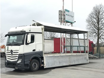 Camión transporte de bebidas MERCEDES-BENZ Actros 2545 LL Böse Schwenkwand + 2,5 t. LBW BÄR: foto 1