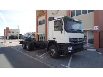 Camión chasis MERCEDES-BENZ Actros 2641 6×4 Chassis 2009: foto 1