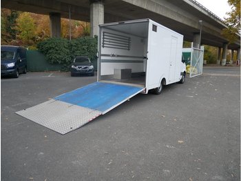 Camión transporte de ganado MERCEDES-BENZ Sprinter II Koffer mit Rampe 313 CDI Euro 6: foto 1
