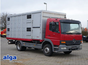 Camión transporte de ganado Mercedes-Benz 1223 Atego Menke Aufbau 5300mm, 2x Kupplung.: foto 1