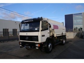 Camión cisterna para transporte de combustible Mercedes-Benz 1520 + TANK 10000 L (6 comp.): foto 1