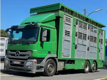Camión transporte de ganado Mercedes-Benz 2548 Finkl 3 Stock , Hubdach , Lift: foto 1
