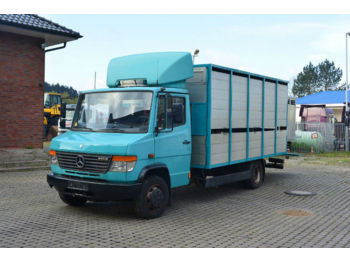 Camión transporte de ganado Mercedes-Benz 815D Vario / LBW EURO 3: foto 1