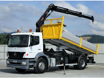 Camión volquete Mercedes-Benz Actros 1829 Kipper 5,20m + Kran*Topzustand: foto 1