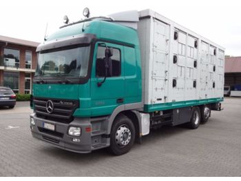 Camión transporte de ganado Mercedes-Benz Actros  2536  3 Stock Westrick n2541: foto 1