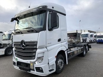 Camión portacontenedore/ Intercambiable Mercedes-Benz Actros 2542 6x2 BDF, Automatic, E6 Retarder: foto 1