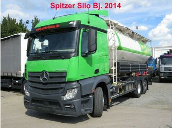 Camión cisterna Mercedes-Benz Actros neu 2545 L 6x2 Silo 4 Kammern/31.000 ltr: foto 1