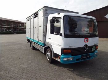 Camión transporte de ganado Mercedes-Benz Atego 815 KABA Einstock: foto 1