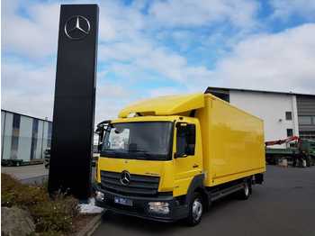 Camión caja cerrada Mercedes-Benz Atego 816 Koffer + LBW Spoiler Spurhalte Euro6: foto 1