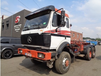 Camión portacontenedore/ Intercambiable Mercedes-Benz SK 2635 6x6 13 T 431"km spain truck: foto 1