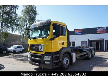 Multibasculante camión MAN TGS 26.360 6x2 Meiller Abrollkipper