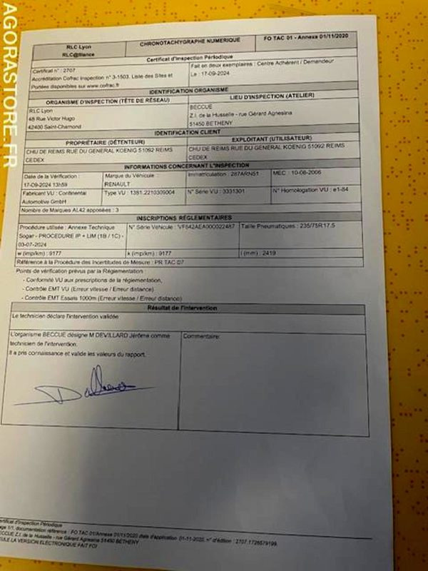 Camión POID LOURD RENAULT MIDLUM